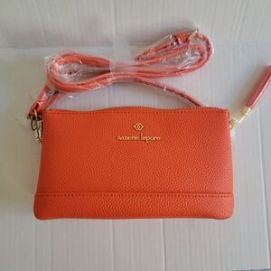 Nanette Lepore Hal Crossbody/Wristlet - Orange